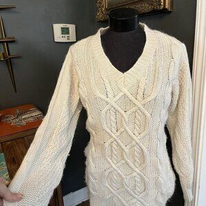 Cozy Chunky Knit V-Neck Sweater - Perfect Fall/Winter Layer